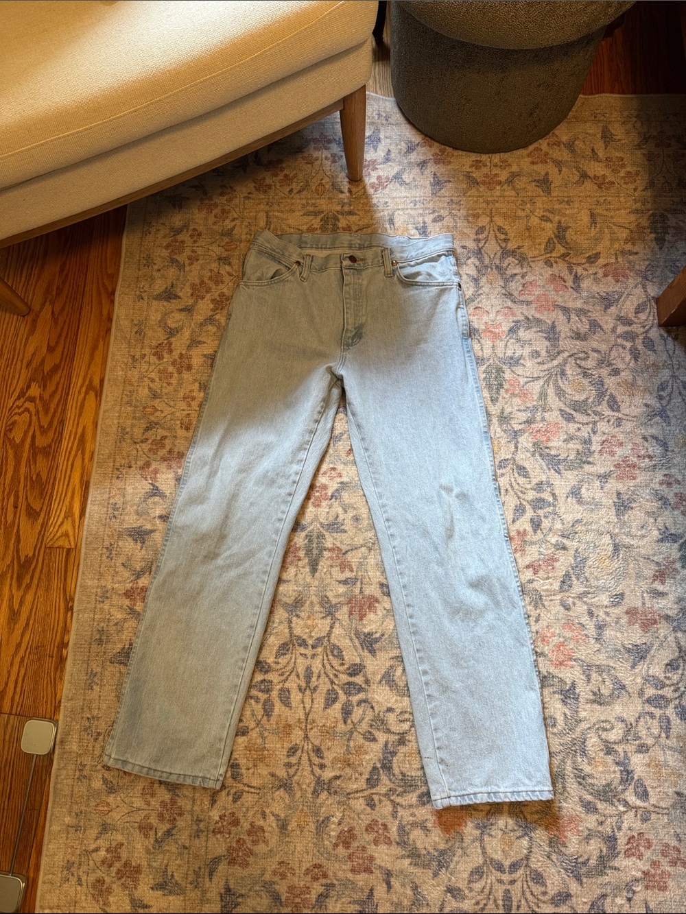 Wrangler Light Blue Bootcut Jeans - Men's